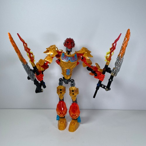 LEGO Bionicle Tahu Uniter of Fire 71308 and Ikir Creature of Fire 71303 Complete - Picture 2 of 11