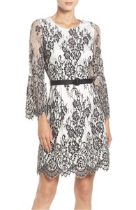eliza j white lace dress