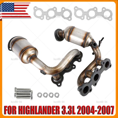 3.3L Catalytic Converters For Toyota Highlander 2004 2005 2006 2007 eBay