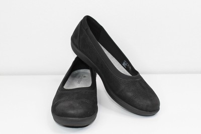 Cloudsteppers by Clarks Black Ayla Low Ballet Flats Women Size 8 Slip-On Shoes | eBay