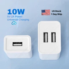Lot 5V 2A Universal Wall Fast Charger USB A Power Adapter AC Charging Plug US