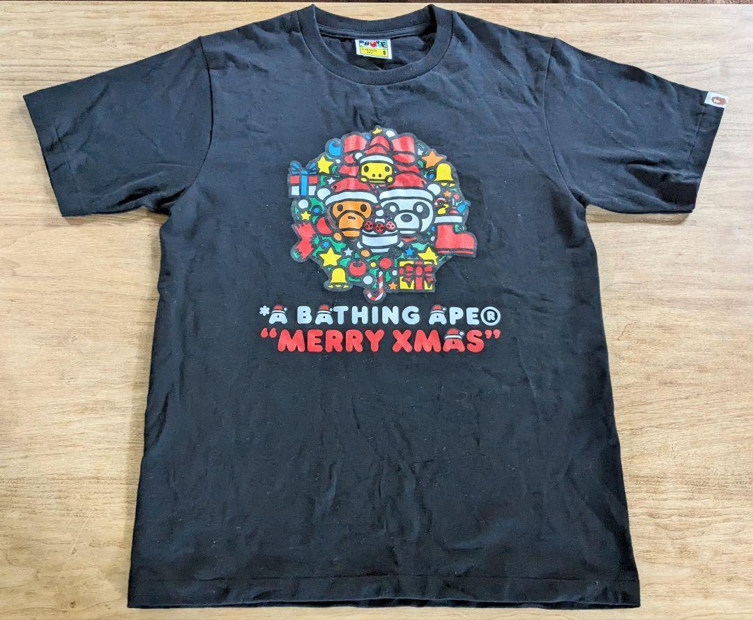 MINT BAPE Tshirt S Authentic Rare 2016 Bape Milo Christmas Tee Special