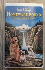 Homeward Bound: The Incredible Journey (VHS, 1998, Clamshell) Like New
