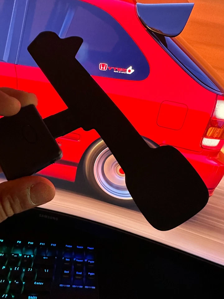 Pegatina eléctrica para ventana de coche Honda VTEC tipo R panel LED 5 estrellas - colores puros Foto 3 de 4