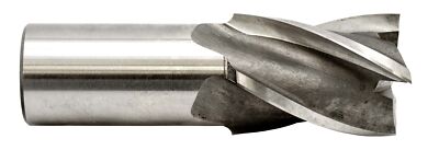 1-1/4'' End Mill, Cobalt, 6-Flute, 1-1/4'' Shank, USA Made