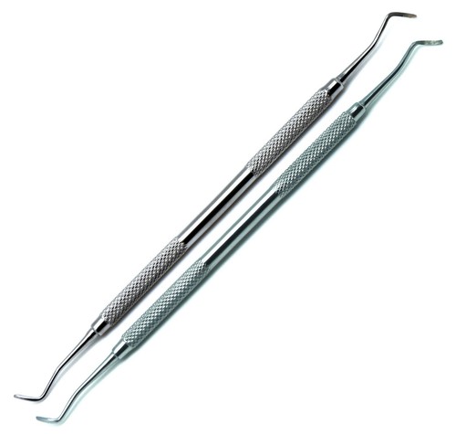 2 Pcs Double Ended Premium Excavators Dental Restorative Instruments - Picture 2 of 5