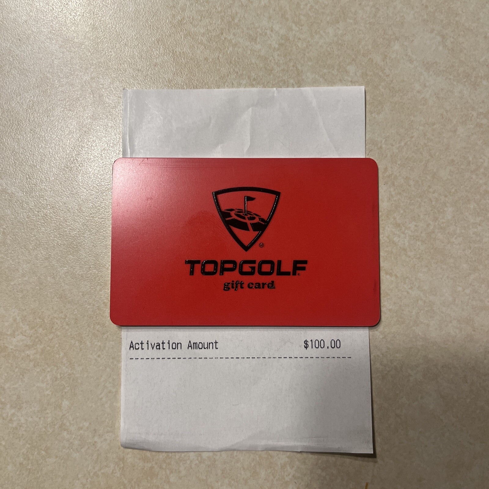 TOP GOLF GIFT CARD 100.00 eBay