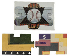 Leaf Diamond King Yastrzemski Stargell and  DONRUSS Great puzzle pieces baseball