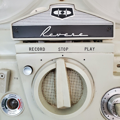 Vintage (1960) Revere/3M T-2200 Stereo Tube Reel to Reel Magnetic