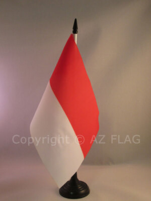 DRAPEAU DE TABLE MALTE 15x10cm - PETIT DRAPEAUX DE BUREAU MALTAIS 10 x 15 cm - N