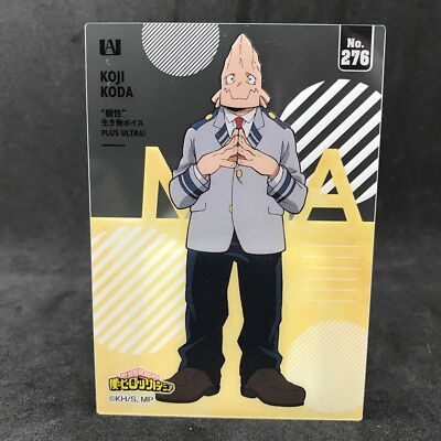 My Hero Academia KOJI KODA No.276 Japanese Collectable Clear Card
