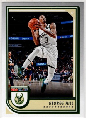 2022-23 Panini Hoops Basketball George Hill No. 50 Milwaukee Bucks