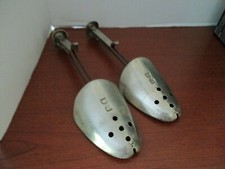 Vintage Pair of METAL SHOE TREE STRETCHERS Made in the USA