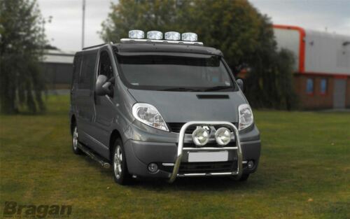 Roof Bar + Jumbo Spot Lamps + LEDS For Ford Transit MK6 2000 - 2006 Light Bar - Picture 4 of 11