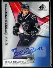 2019-20 SP Game Used CHL Autographs #73 Isaac Belliveau