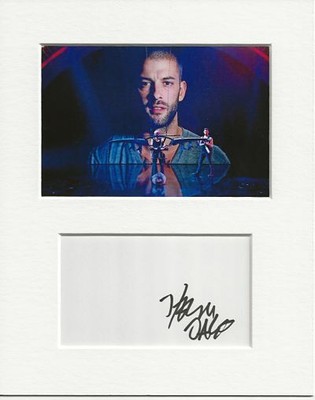 Darcy Oake britain's got talent genuine authentic autograph signature AFTAL COA