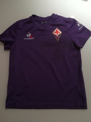 Maillot Fiorentina Vintage Le Coq Sportif - Occasion - Taille Non Précisée - Collection