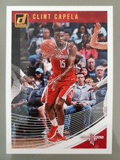 2018-19 Panini Donruss Clint Capela #62 Houston Rockets NBA Basketball READ!