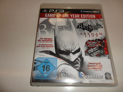 PlayStation 3 PS 3  Batman: Arkham City - Game of the Year Edition
