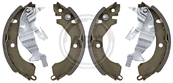 Rear Brake Shoe Set A.B.S. 8667 for Mitsubishi Lancer/Colt (88-92)