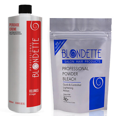 Powder Bleach Blondette Salon Professional Powder Bleach BLUE DUST-FREE