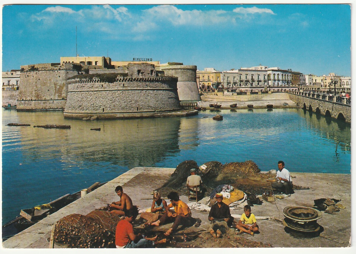 GALLIPOLI - LECCE - CASTELLO - PONTE - VIAGG. 1973 -11630-