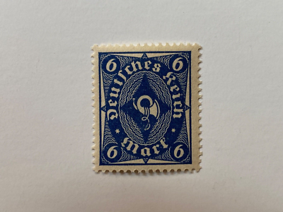 スピッツ様 Germany Scott #185,186,187,188,189,190 (1922) - MNH- Free Shipping