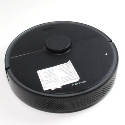 Roborock S4 Max Robot Vacuum S4E51-01 Black Tested Works NO CHARGING BASE