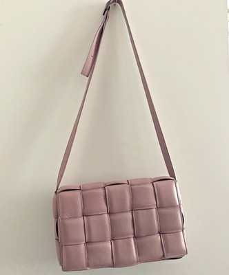Jones Brick Bag Soft Rosa Schultertasche Cassette Padded Damen Tasche