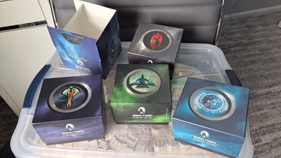 Star Trek CCG Official Tournament Sealed Deck 4 Boxes Complete OTSD by Decipher