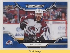 2018-19 Upper Deck Compendium Blue Ian Cole #535 READ p6b