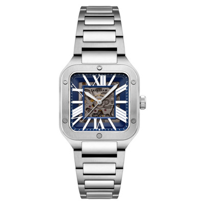 Thomas Earnshaw Lennox 36.5mm Stainless Steel Automatic Watch - Royal Blue