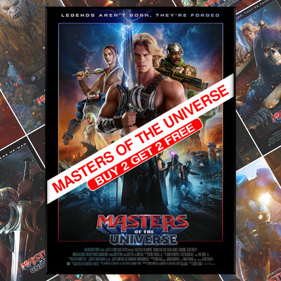 Masters of the Universe 2026 Filmposter Wandbilddruck