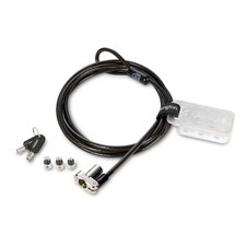Kensington Universal 3-in-1 Keyed Laptop Locking Cable, Computer Security Keyed