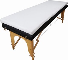 Lash Bed Foam Topper for Massage, 73x24x2 inch White Memory 73 x24x2,