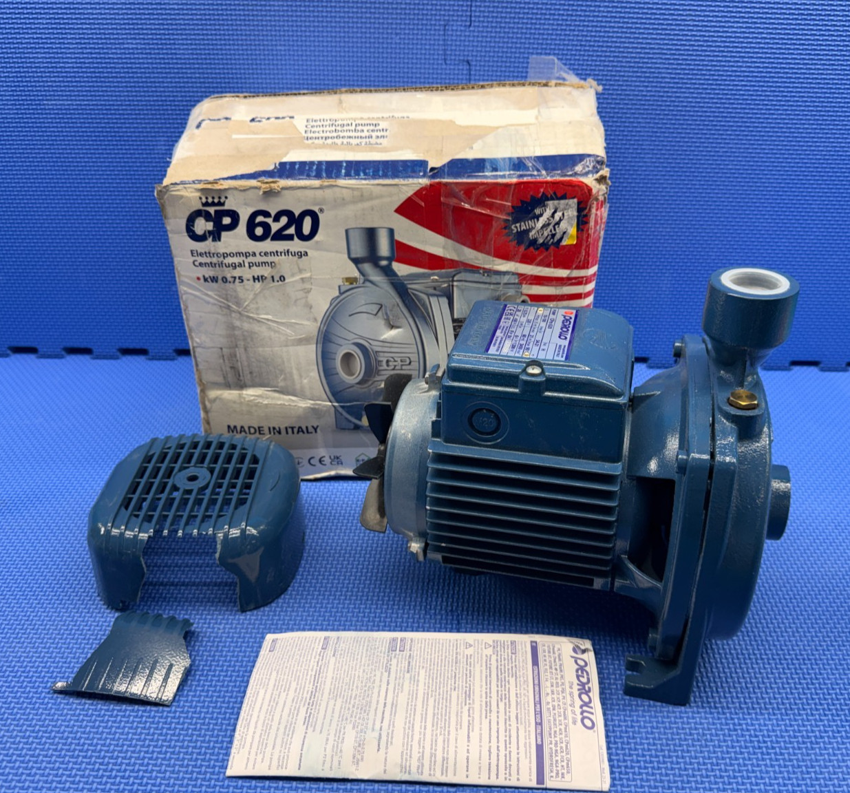 Pedrollo CP 620 Centrifugal Water Pump 1 HP 220V