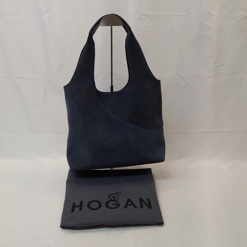 Hogan Blue Tote Bag Equal New