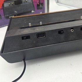 Atari CX2600A w Vader Box Manuals Registration 2x Joystick Controllers Bundle