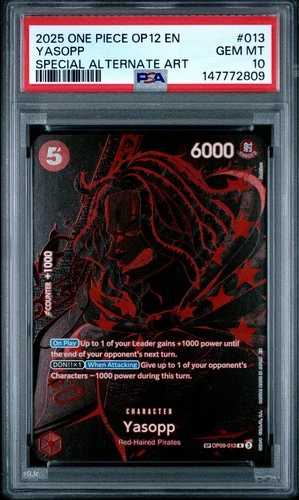 Yasopp (SP) OP09-013 Legacy of the Master Foil PSA 10