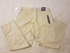 Mens Gap Khaki Dress Pants 36x30 Slack Chino Trouser