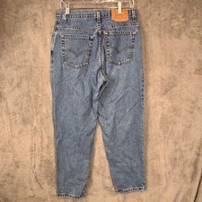 Vintage Levis 550 Relaxed Fit Tapered Leg Jeans Womens 13 S Medium Wash USA 1199