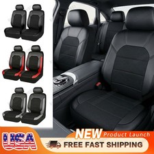 For Kia Forte Car Seat Covers Pu Leather Front 2-seat Full Set Cushion Protector For Kia Forte Car Seat Covers Pu Leather Front 2-seat Full Set Cushion Protector