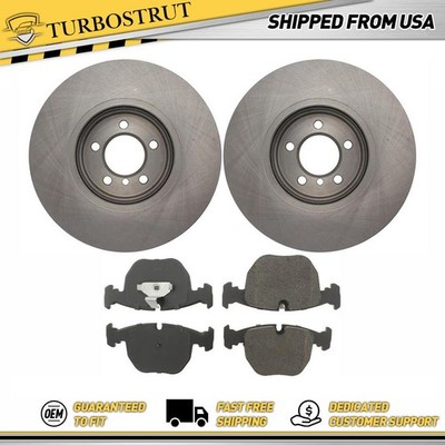 Front OE Brake Pads and Rotors Brake Kit for Land Rover Range Rover 2003-2005