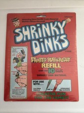 Vtg 1975 Shrinky Dinks Frosted Ruff Ready Refill 4500 NEW
