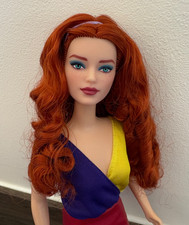 Barbie Signature Looks 13 Doll Victoria Face Sculpt Red Curly Hair vintage body