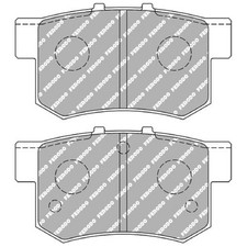 Satz Bremsbeläge Bremsklötze hinten für Suzuki Kizashi FR Swift 3 MZ | 262392