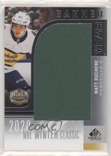 2020-21 SP Game Used NHL Winter Classic Banner Year Relics Matt Duchene n1u