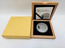 🌟 2013 Palau Tiffany Art $10 Venetian Gothic 2 Oz Antiqued Silver Coin W/ogp