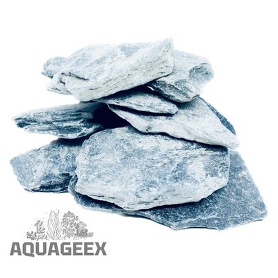 3lbs Grey Slate Stone Rock Natural Stone  Aquarium, Terrarium, Craft, Decoration