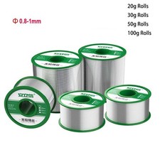 Lead Free Solder Wire Rosin Core for Electrical Solderding 100g Rolls- 0.8mm/1mm